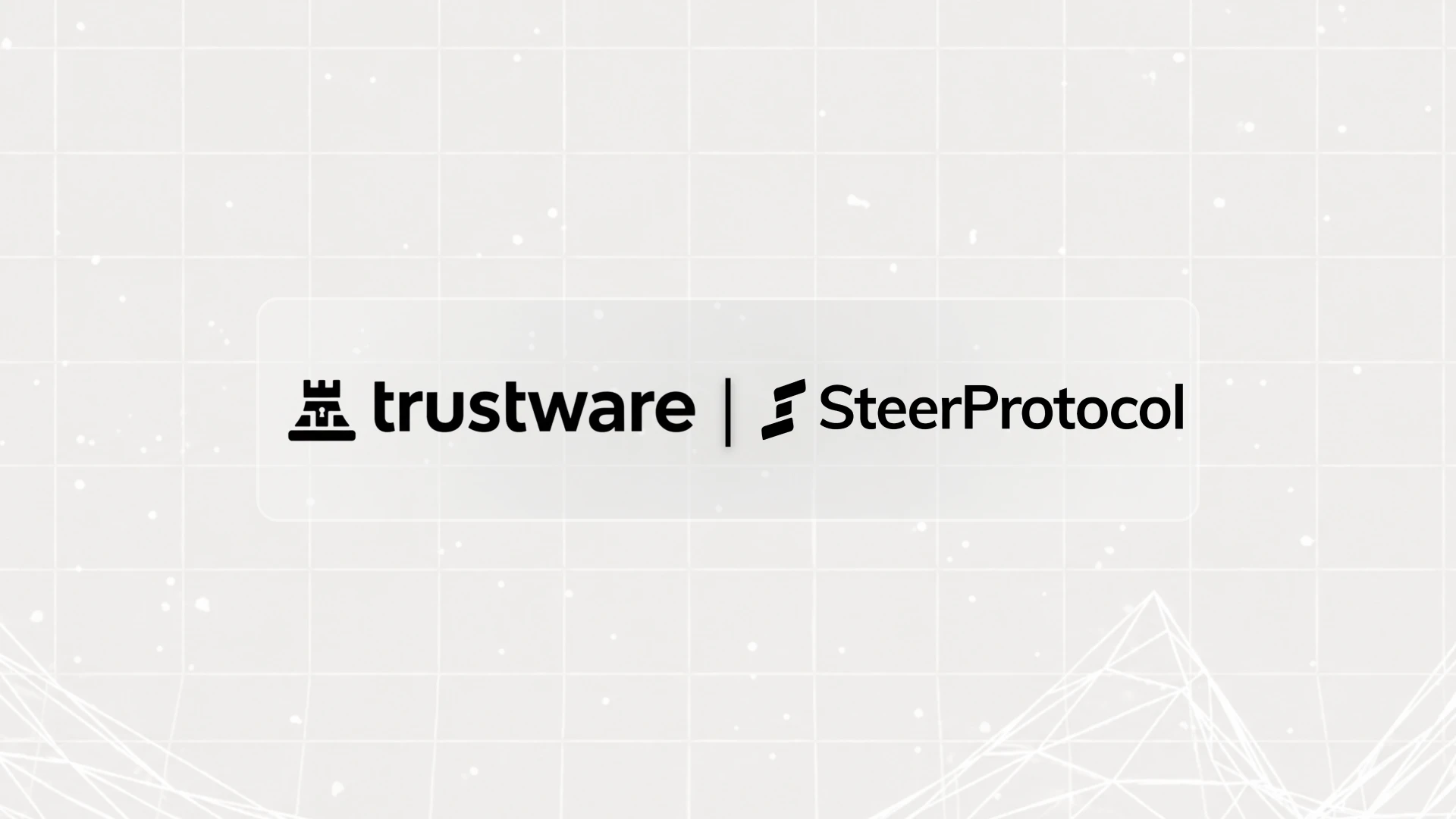 Trustware and Steer Protocol co-brand
